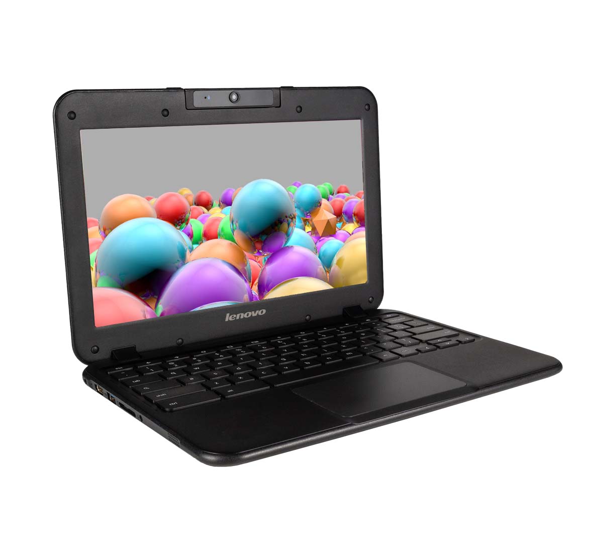 Lenovo Chromebook N21 Notebook Laptop, Intel Celeron N Series CPU, 4GB RAM, 256GB SSD, 11.6 inch Display, Chrome OS, Refurbished Laptop