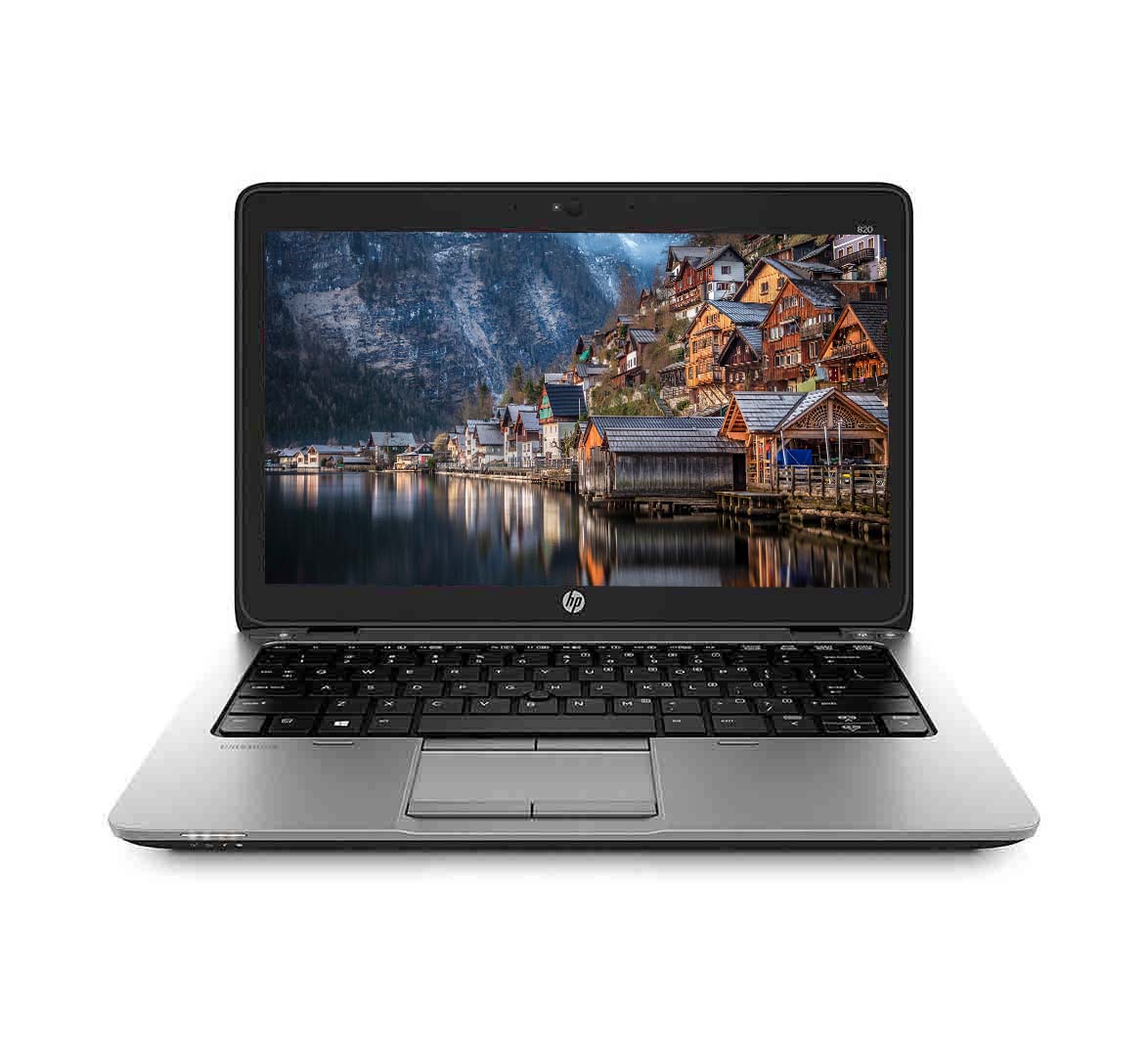 HP EliteBook 820 G1 Business Laptop, Intel Core i3-4th Generation CPU, 8GB RAM, 500GB HDD, 12.5 inch Display, Windows 10 Pro, Refurbished Laptop