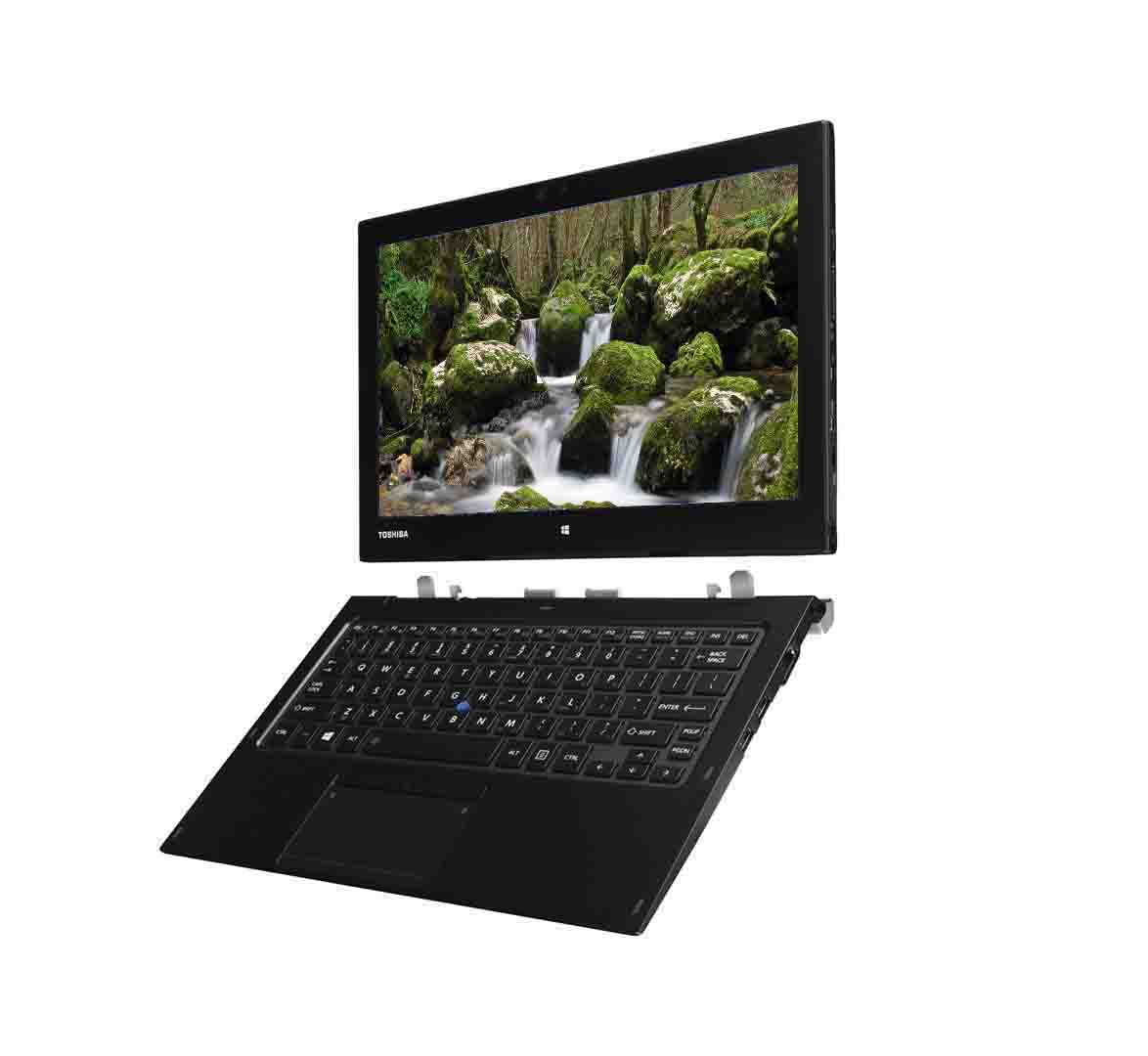Toshiba PORTEGE Z20t-C Business Laptop, Intel Core M5 Series CPU, 8GB RAM, 128GB SSD, 12.5 inch Touchscreen Pen, Windows 10 Pro, Refurbished Laptop