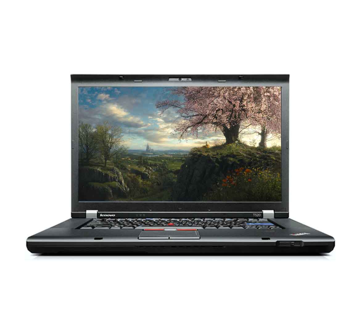 Lenovo ThinkPad T520 Business Laptop, Intel Core i5-2nd Generation CPU, 8GB RAM, 256GB SSD, 15 inch Display, Windows 10 Pro