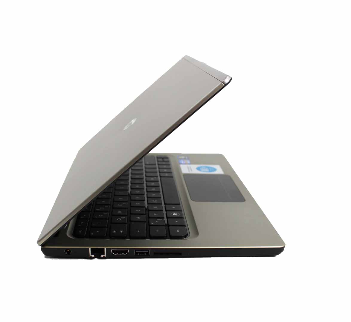 اتش بی فولیو 13 Notebook PC للأعمال، انتل كورi5-2nd الجيل معالج ، ذاكرة الوصول العشوائي 4 جیجابایت،  قرص صلب 128 SSD جيجابايت، الشاشة 13 بوصة،  متجدد