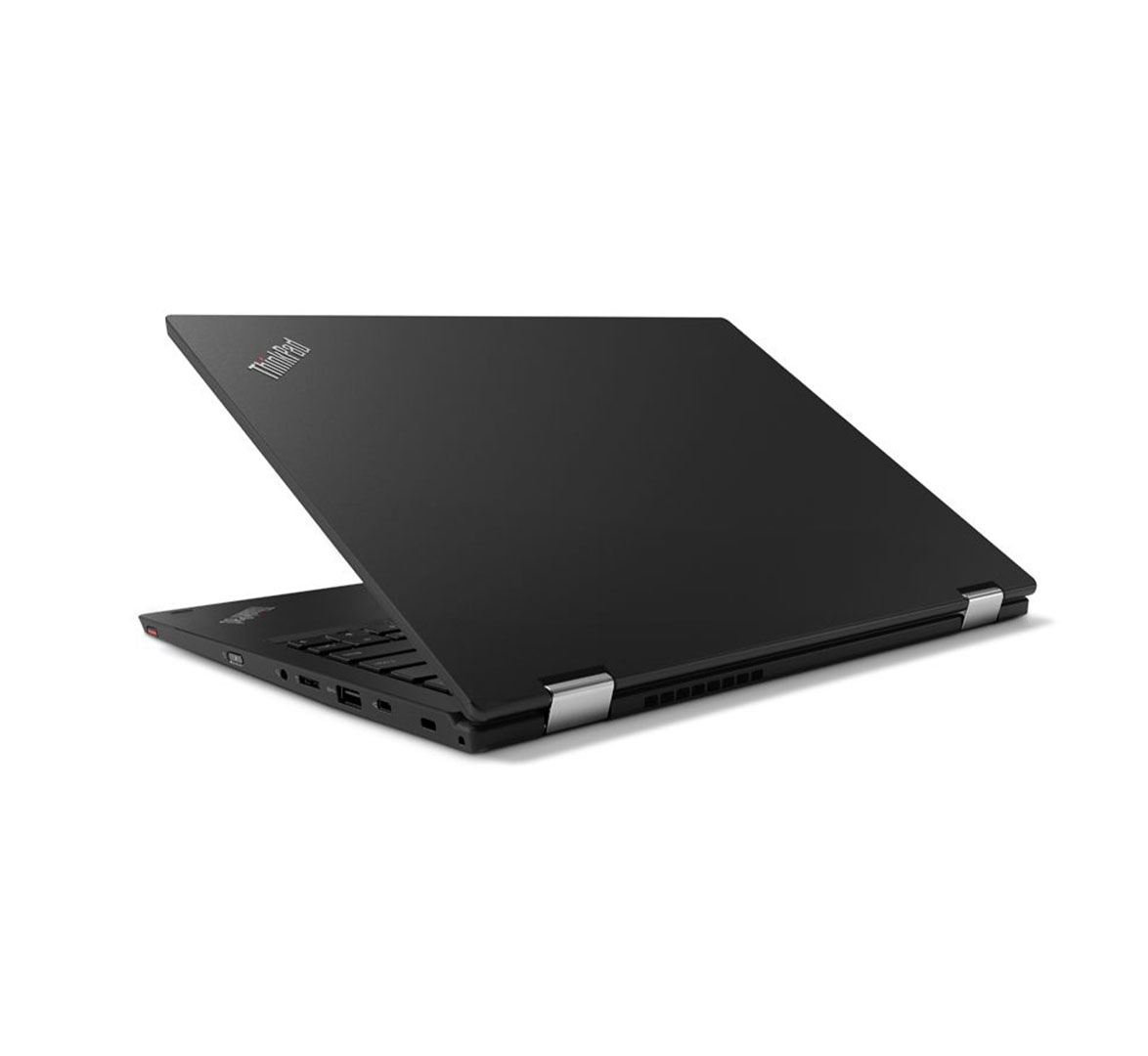 لینوفو ثينكباد L380 Yoga للأعمال، معالج انتل کور i5-8th الجیل، ذاكرة الوصول العشوائي 8 جيجابايت، قرص صلب 256 جيجابايت SSD، شاشة لمس 13 360° بوصة