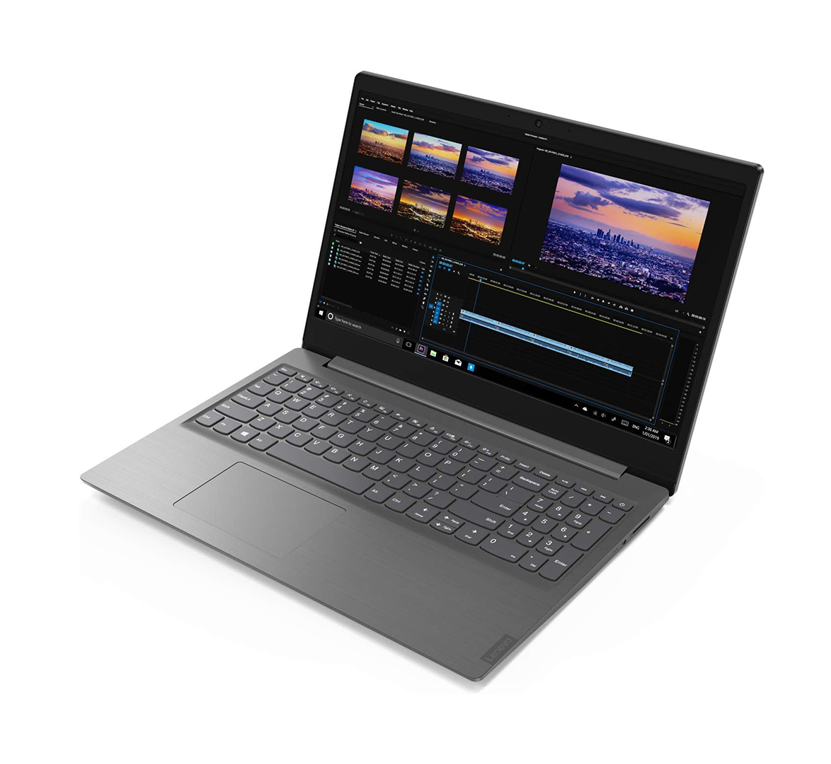 كمبيوتر محمول للأعمال Lenovo V15-ADA، معالج AMD Athlon 3150U، ذاكرة وصول عشوائي (RAM) سعة 8 جيجابايت، قرص SSD سعة 256 جيجابايت، بطاقة رسومات Radeon™ VEGA 3، شاشة مقاس 15 بوصة، نظام التشغيل Windows 10 Pro